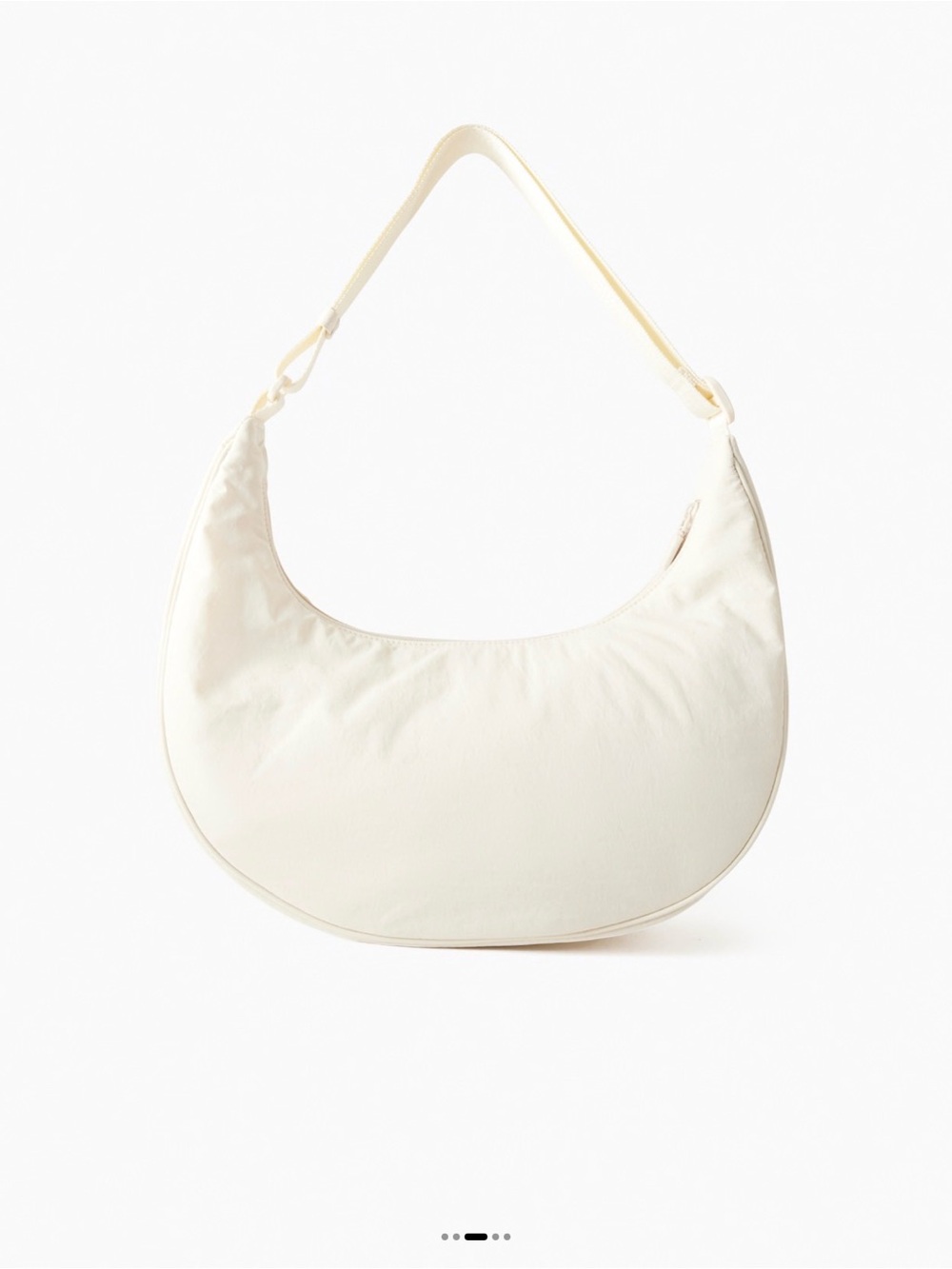 Aritzia Cream Phoebe Crossbody Bag